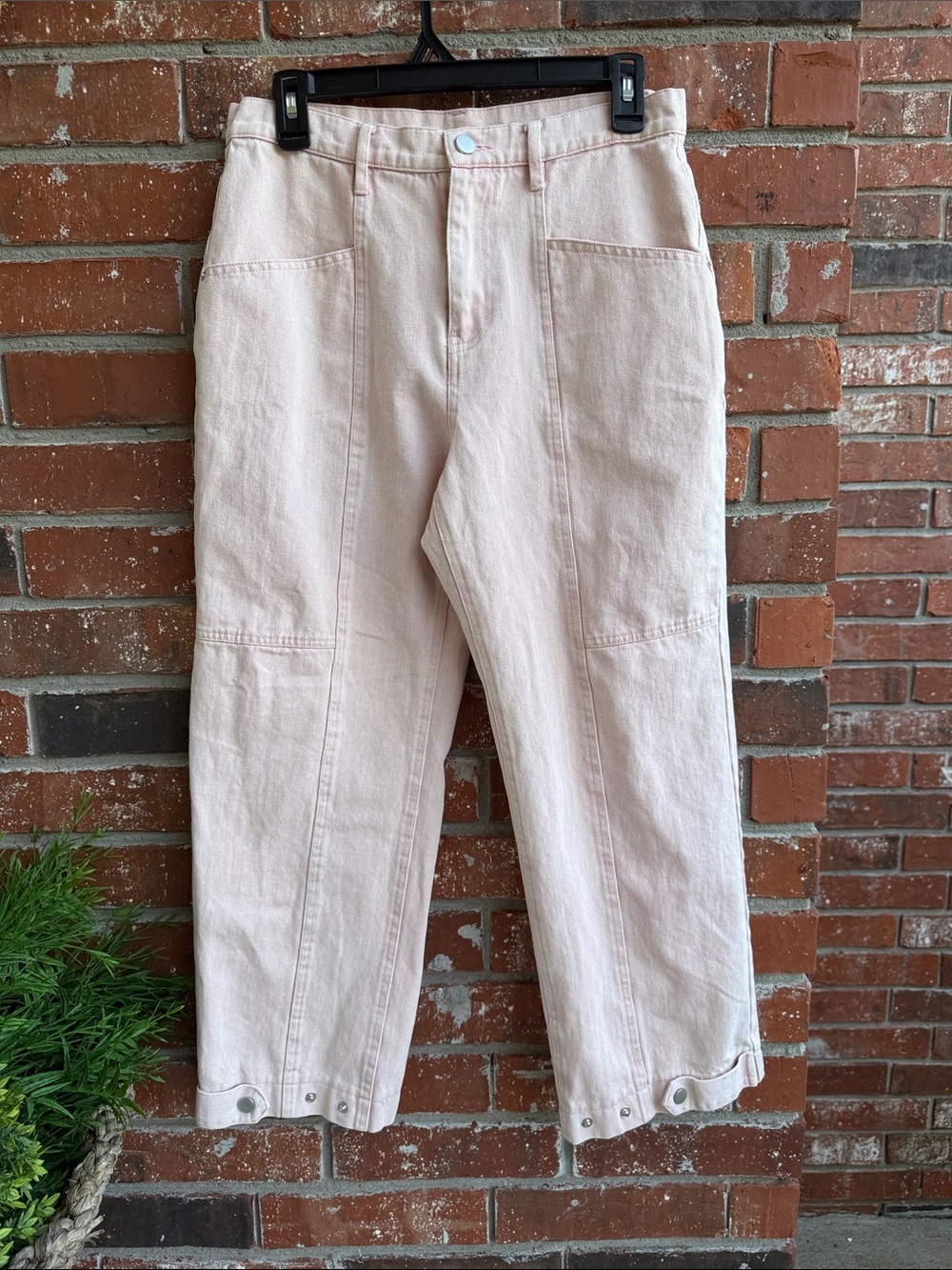 Harper Heritage Stylish Pink Wide-Leg Pants